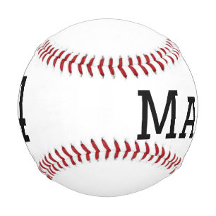 Balle De Baseball nom de l'équipe ajouter le nom du joueur date spor