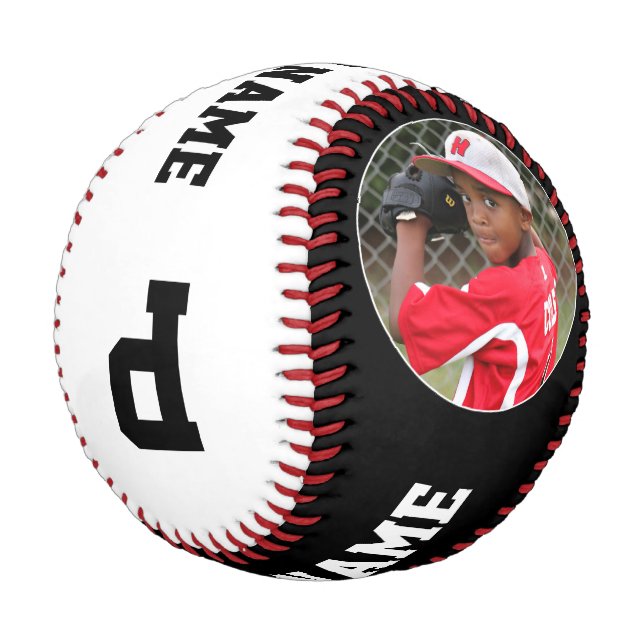 Balle De Baseball Nom de l'équipe personnalisée, Joueur, Numéro de J (Angle)