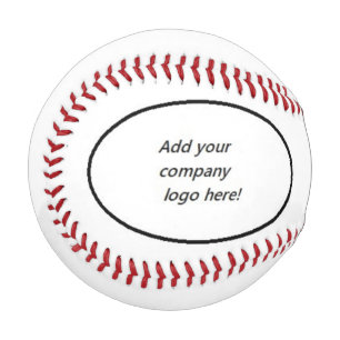 Balle De Baseball Nom de marque de votre entreprise Logo personnalis