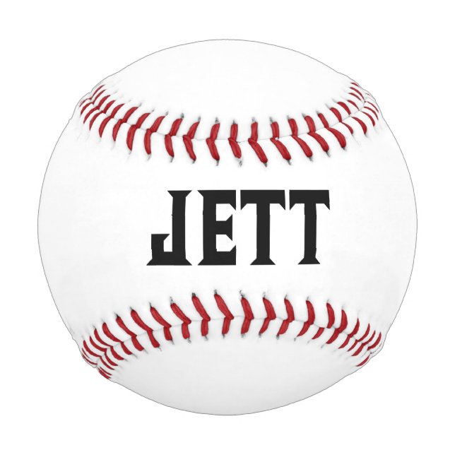 Balle De Baseball Nom d'enfant personnalisé (Devant)