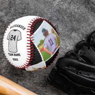 Balle De Baseball Nom du joueur personnalisé, numéro du joueur et no