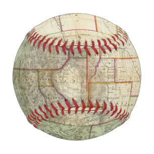 Balle De Baseball Nouvelle carte de Thayer de l'état du Colorado