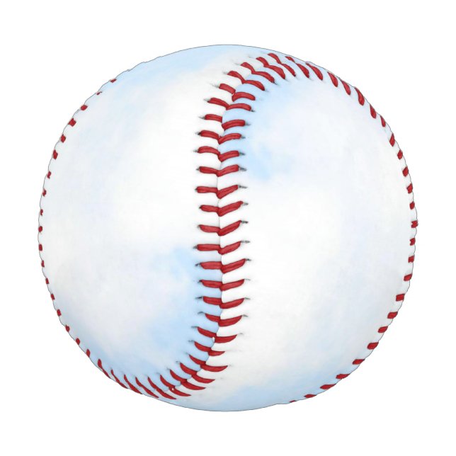 Balle De Baseball Nuages (Angle)