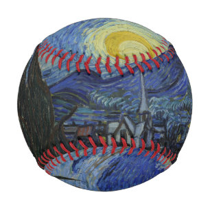 Balle De Baseball Nuit vintage Van Gogh Starry