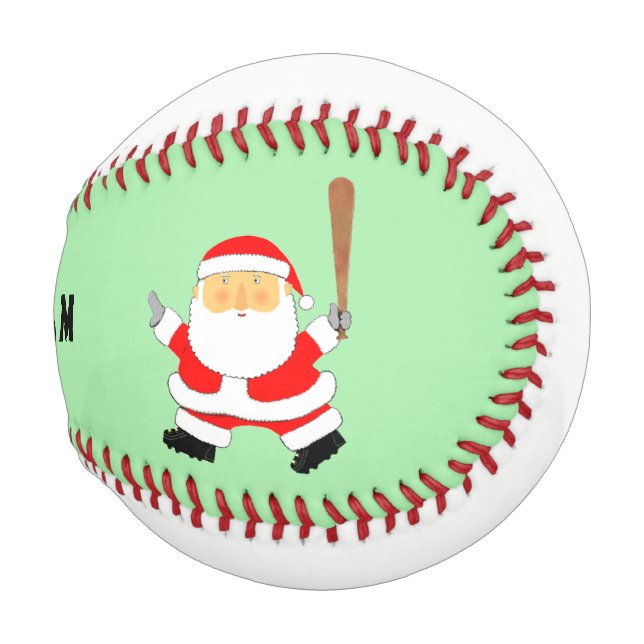 Balle De Baseball Objet de collection de Noël de baseball (Devant Droite)