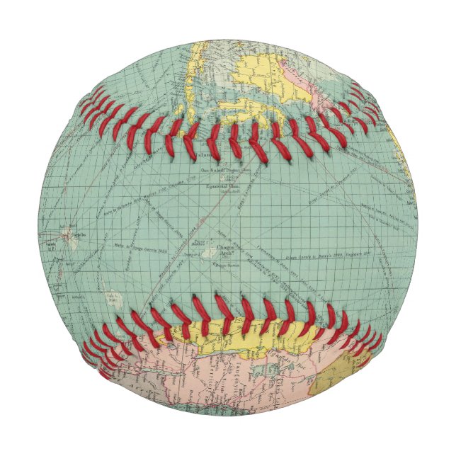 Balle De Baseball Océan Indien 3 (Devant)