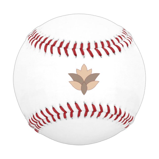 Balle De Baseball Orange rougeâtre (Devant)