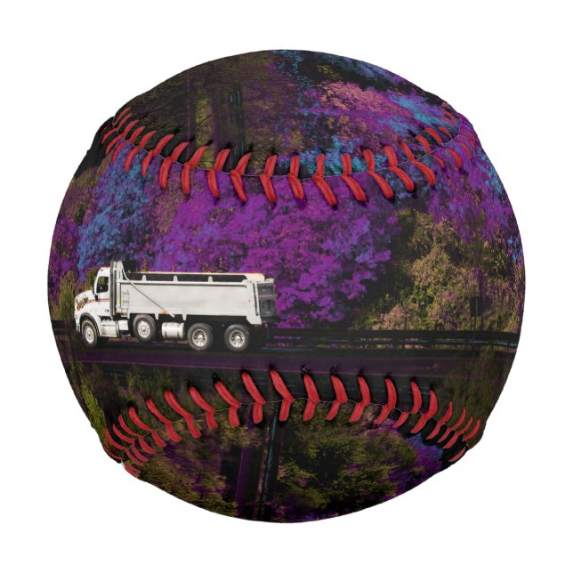 Balle De Baseball oscar feuilles de la fête (Devant)