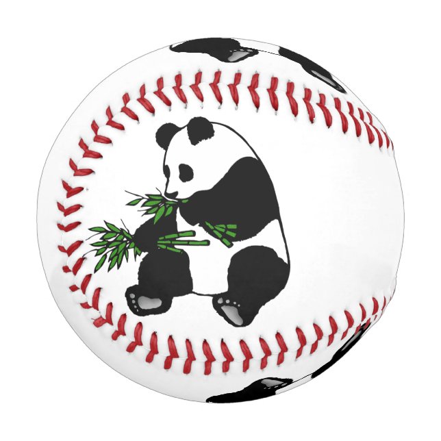 Balle De Baseball Panda géant (Dos Droite)
