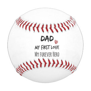 Balle De Baseball Papa Cite le premier amour pour un héros
