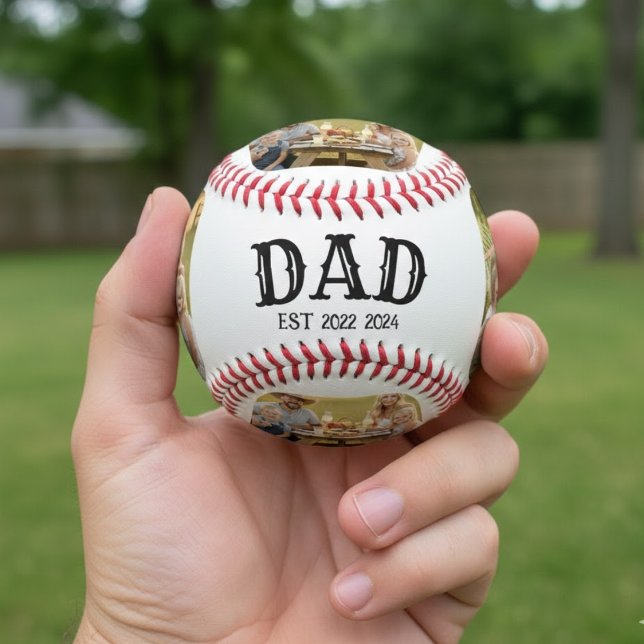 Balle De Baseball Papa Est 2025 3 Photo (Créateur téléchargé)