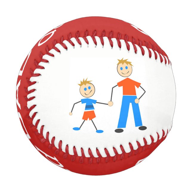 Balle De Baseball Papa et son fils (Devant Gauche)