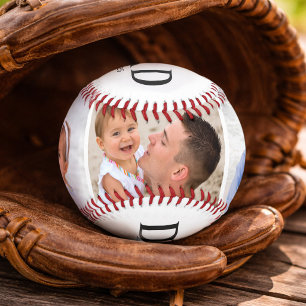 Balle De Baseball Papa Établit 3 Photo Fête des Pères