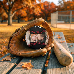Balle De Baseball Papa Établit Photo Fun Gras Texte Noir