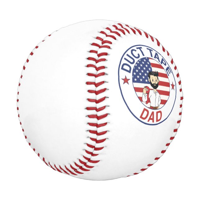 Balle De Baseball Papa ruban adhésif - Baseball (Angle)