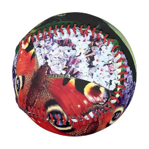 Balle De Baseball Papillon rouge