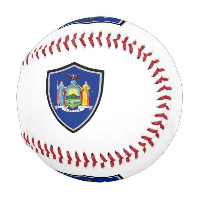 Balle De Baseball Pavillon de l'État de New York (Devant Droite)
