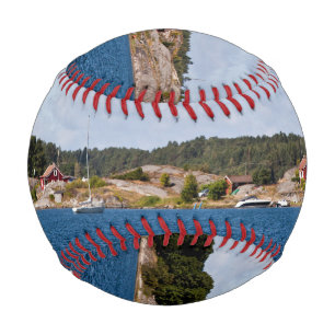 Balle De Baseball Paysage côtier idyllique
