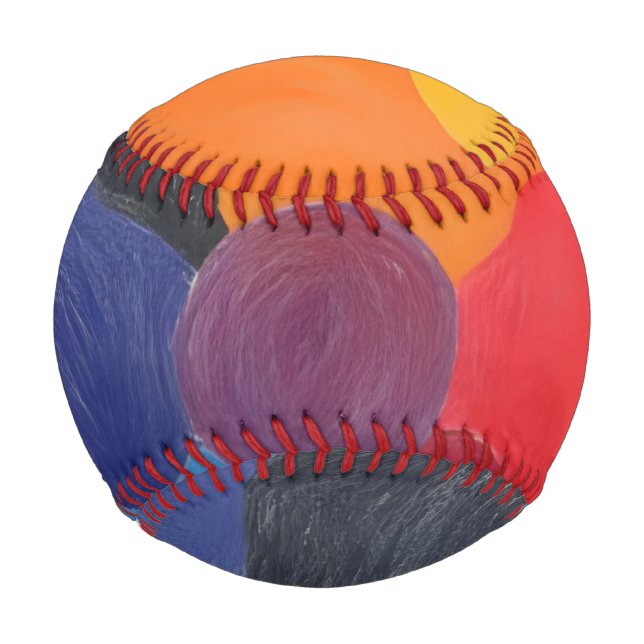 Balle De Baseball Pensées artistiques (Devant)