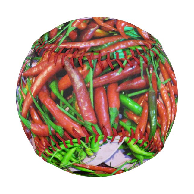 Balle De Baseball Peppers à l'oeil d'oiseaux (Devant)