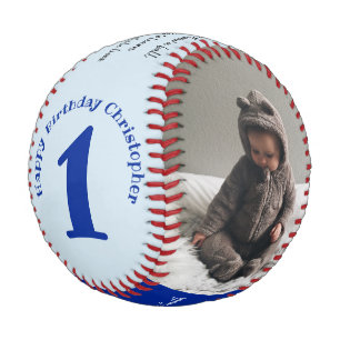 Balle De Baseball Père à enfant Anniversaire souhait