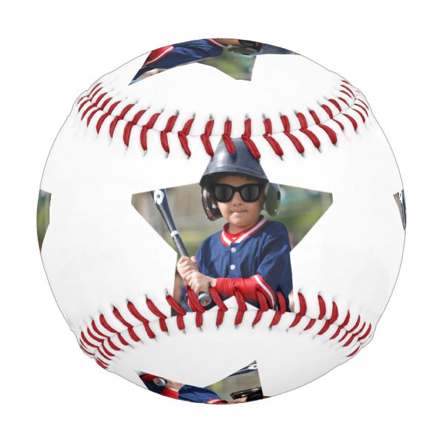 Balle De Baseball Personnalisé All Star Photo Baseball (Dos)
