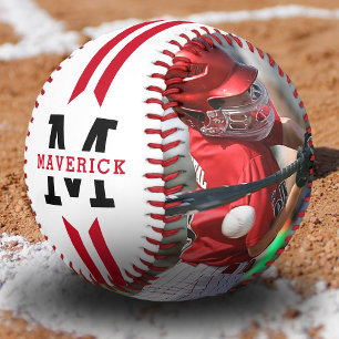 Balle De Baseball Personnalisé Boys Nom Sports Player Photo