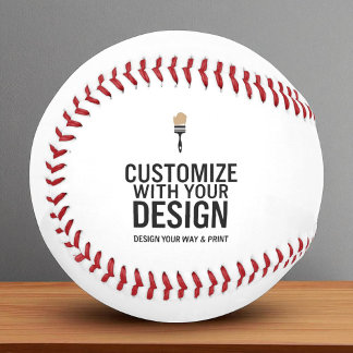 Balle De Baseball Personnalisé Minimaliste Entreprise Marquée Person