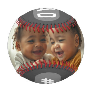 Balle De Baseball Personnalisé Numéro 1 Papa Photo Baseball