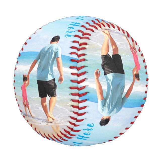 Balle De Baseball Personnalisez votre cadeau Photo Baseball avec le  (Angle)