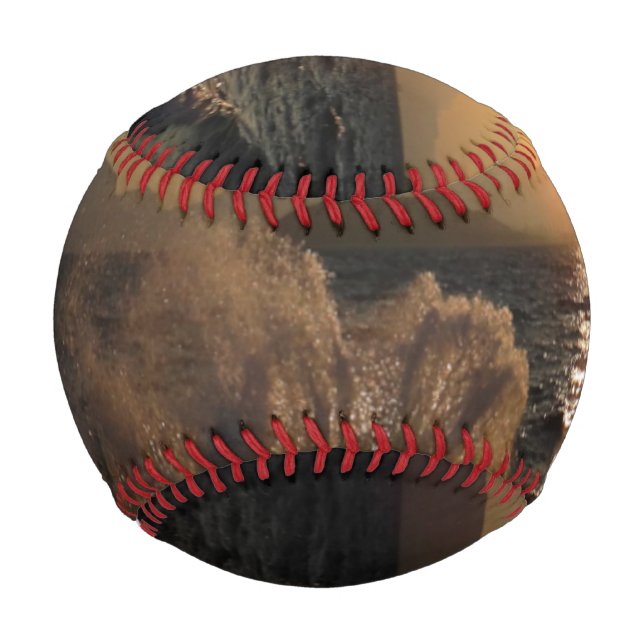 Balle De Baseball Petit-déjeuner en Croatie beau coucher de soleil (Dos)