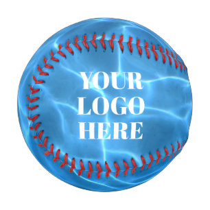 Balle De Baseball Photo de piscine Aqua Blue pour votre logo