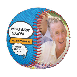 Balle De Baseball Photo de super papy drôle et cool Meilleur papy du