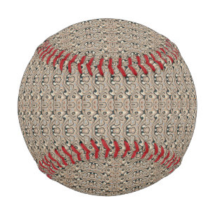 Balle De Baseball Pierres Naturelles de Quartz Abstrait Vintage