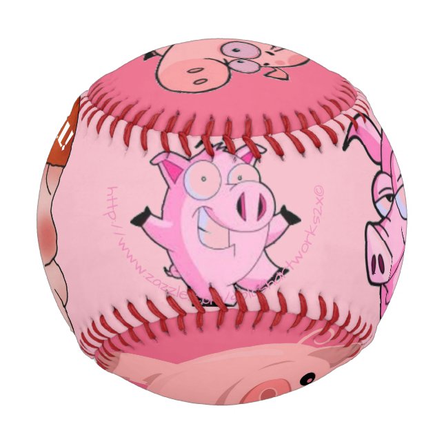 Balle De Baseball "Pigpeaux" (Devant)