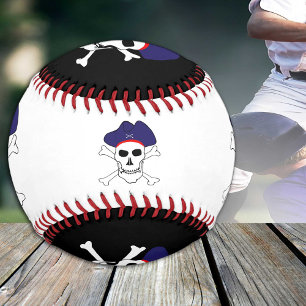 Balle De Baseball Pirates Drapeau & Capitaine Jack / Pirates Sport B