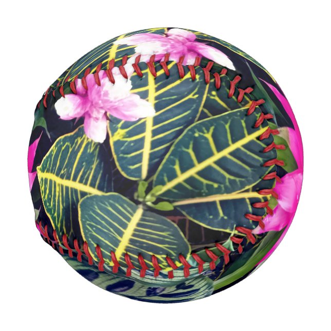 Balle De Baseball Plantes tropicaux (Devant Droite)