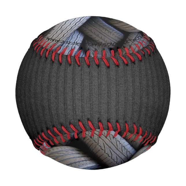 Balle De Baseball "Pneus tissés" (Devant)