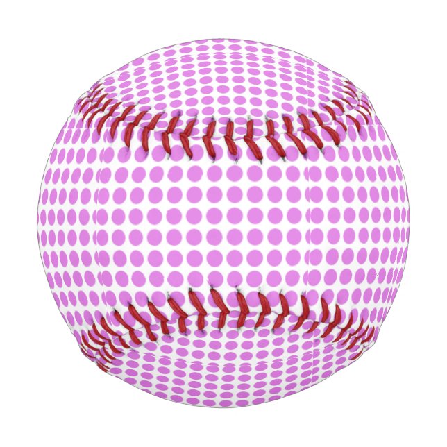 Balle De Baseball pois rose Thunder_Cove (Devant)