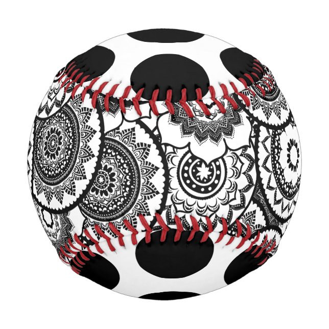 Balle De Baseball Polkadot (Devant)