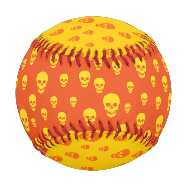 Balle De Baseball Pop Skuls (Devant)