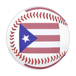 Balle De Baseball Portoricain Pride