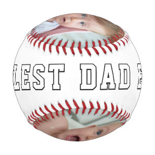 Balle De Baseball Première Fête des Pères Papa le Plus Cool Bébé Pho