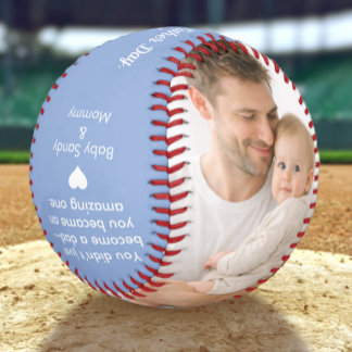 Balle De Baseball Première fête des Pères Réussi Cadeau personnalisa