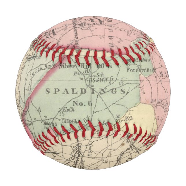Balle De Baseball Prince George's (Devant)