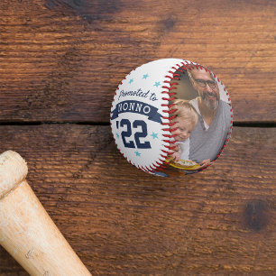 Balle De Baseball Promu à Nonno Nouveau grand-père photo