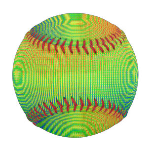Balle De Baseball Psychédélique 2 Baseball