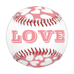 Balle De Baseball Puffy Hearts
