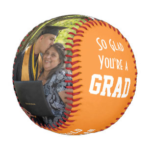 Balle De Baseball RAVIE QUE VOUS SOYEZ UN DIPLÔMÉ 2 Photo Monogramme