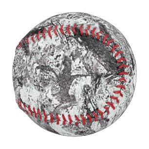 Balle De Baseball Revêtement de marbre gris